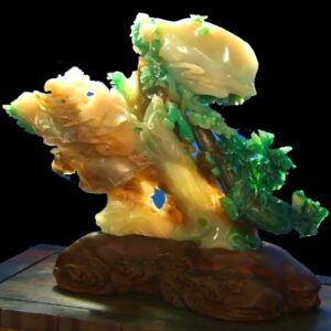 Han Dynasty Dushan jade pendant with original earth stains