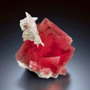 Fluorite with Calcite