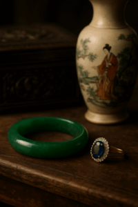 Discover why collecting jade, gemstones, and oriental antiques offers lasting value, cultural identity, and wearable beauty beyond digital or real estate assets.
