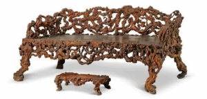 Qianlong Garden: Masterful Interior Wood Carving Decor