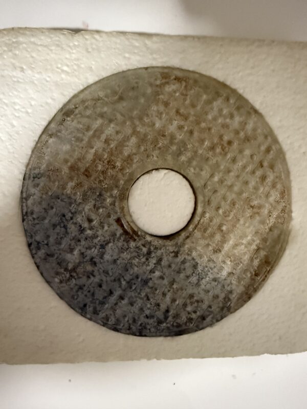 Han Dynasty Hetian Jade Bi - Image 3