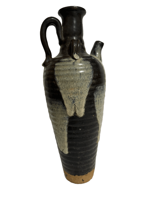 Tang Dynasty Lu Mountain Kiln Flower Glaze Ewer