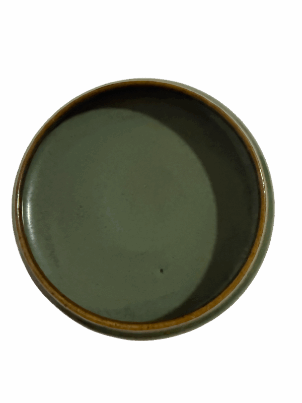Qing Dynasty Longquan Kiln Celadon Brush Washer