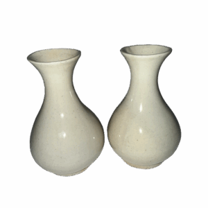 A Pair of White Glazed Yuhuchun Vases from the Song Dynasty