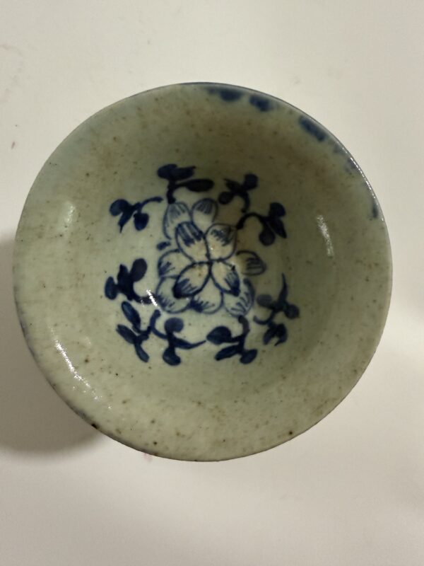 Ming Dynasty Blue-and-White Stem Cup - Image 4