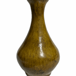 Qing Dynasty Butter Glaze Garlic Head Bottle