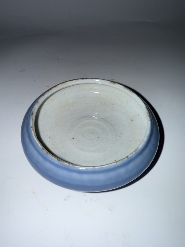 Blue Sky Glaze Brush Washer Marked "Made in the Reign of Emperor Qianlong" - Image 2