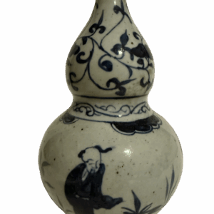 Ming Dynasty Blue-and-White Gourd-shaped Vase